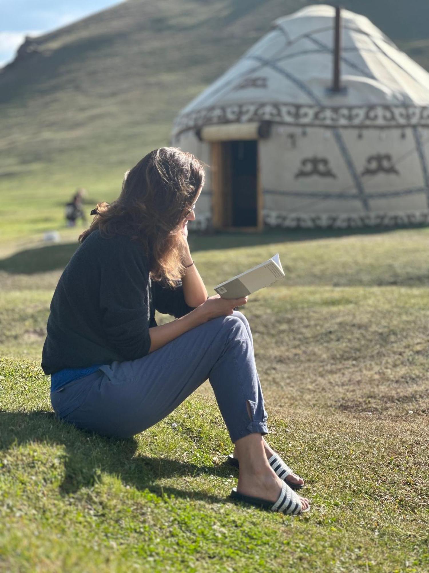 Yurt Camp Azamat At Song Kol Lake Bagysh Kültér fotó